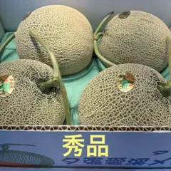 糖度15以上保証!! 夕張IKメロン4玉 優品8キロ - メルカリ