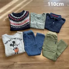 110cm キッズ服セット TOMMY UNIQLO UT ミッキーマウス