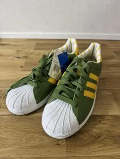 adidas スーパースター G02266 グリーン 28.0cmのサムネイル