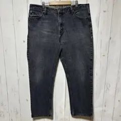 トミーヒルフィガー ブラック 黒 ジーンズ デニム パンツ ビッグサイズ