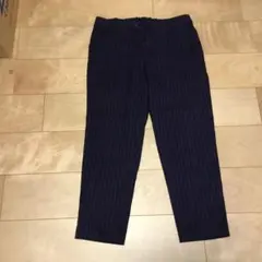 ストライプ カジュアルパンツ Lサイズ