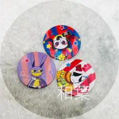 アメイジングデジタルサーカス プリロール 缶バッジ ジャックス 7点セット アメイジングデジタルサーカス アメデジ ジャックス プリロール 缶