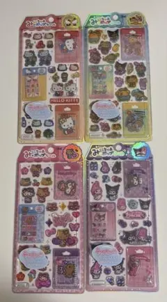 サンリオ みにちゅあポップシール 4枚セット　国内正規品