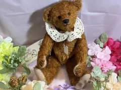 フォーゲットミーノットベア リズさん アーティストベア テディベア