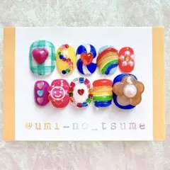 レトロポップ 韓国 個性派ネイル【15枚セット】 - メルカリ