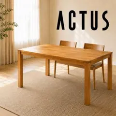 ACTUS アクタス スウェーデン製 ローテーブル 北欧 廃盤 チェリー材