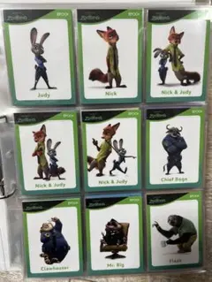 2025年Epoch ズートピア カードコレクション90枚コンプリートセット