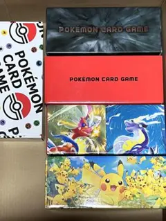 【中古】ポケモンカード ロングカードボックス5点