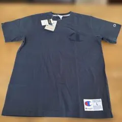 新品　百貨店購入Champion Tシャツ ネイビー Lのサムネイル