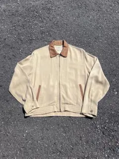 ジョニーデップ　カスリ柄　ギャバジャン ジョニーデップ カスリ柄 ギャバジャン