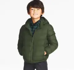 【新品未使用】UNIQLO ウォームパデッドウォッシャブルパーカ 150