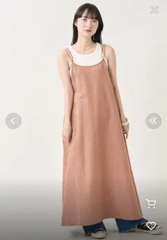 FREAK'S STORE フリークス ストアチェック キャミソールワンピース