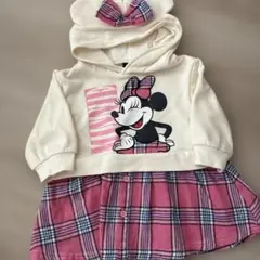 ベビードール　ミニーワンピース80cm 美品