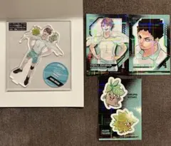 及川徹 アクリルスタンド ステッカー付き 最強ジャンプ ハイキュー!!