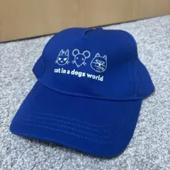 【✨新品未使用】cat in a dogs world キャップのサムネイル