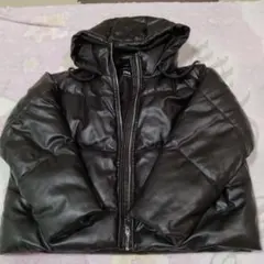 ⭐*︎様 ❤️ZARA ・お洒落・黒 フード付きダウンジャケット・試着品❤️