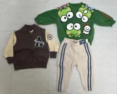 値下げ！美品！futatuta けろっぴトレーナー ジャケット、パンツセット