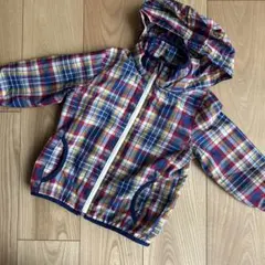 マザウェイズ ポケッタブル　ナイロンジャケット フード付き