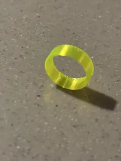 蛍光イエロー　TPUリング