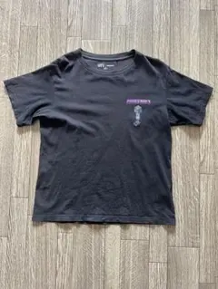 【送料無料】ユニクロ Tシャツ ブラック マインクラフト　エンダーマン