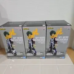 僕のヒーローアカデミア 7TH SEASON 緑谷出久 デク　フィギュア　3個