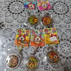 ご当地　妖怪ウォッチ　５種セット　メタルストラップ