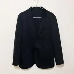 UNIQLO ユニクロ メンズ コンフォートジャケット ブラック 黒 Sサイズのサムネイル