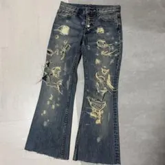 y2k 00s ローライズ フレアデニム XSのサムネイル