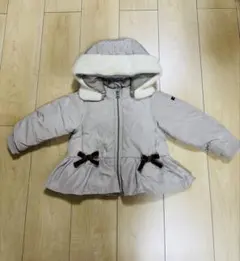 petit main 90cmフード付きダウンコート