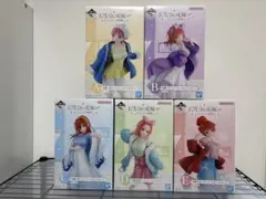 一番くじ 五等分の花嫁∽ ～２人だけの時間～ フィギュアコンプセット