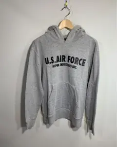 ALPHA INDUSTRIES US.AIR FORCEパーカートレーナー:Lのサムネイル