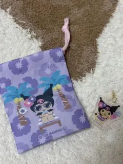 クロミ巾着めじるしチャーム ダイソーキャンドゥ セリアのサムネイル