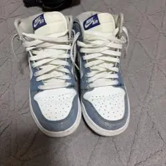 Nike Air Jordan 1 ブルー/ホワイト ハイカット