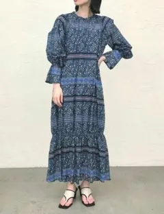 【新品❁Ciaopanic】キャミ付き ボーダーパターンギャザーワンピース