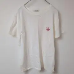 FREAK'S STORE【F】半袖　カットソー　ワンポイント　ホワイト