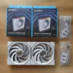 Lian Li UNI FAN TL WIRELESS 120 ホワイト 2個