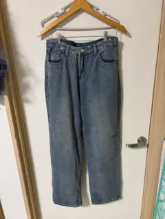 SHEIN デニムパンツ ハイウエスト