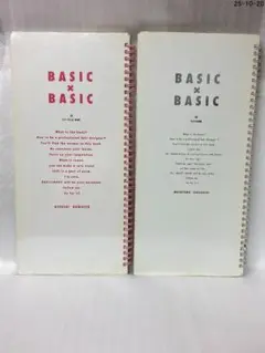 ２冊　「BASIC × BASIC」高橋マサトモ　カットの法則　パーマとそぎ