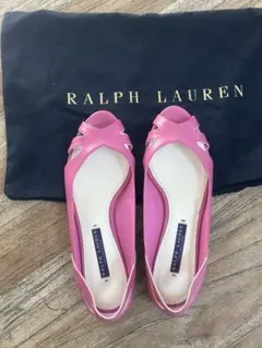 RALPH LAUREN COLLECTION ピンク パンプス 5.5Dのサムネイル
