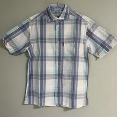 エレメントシンプルライフ チェック半袖シャツ