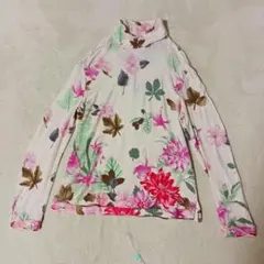 生活韓服・改良韓服 花柄シルク風ラップシャツ 長袖 - メルカリ