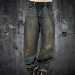 00s archive USA/fade flare denim/Y2K/070