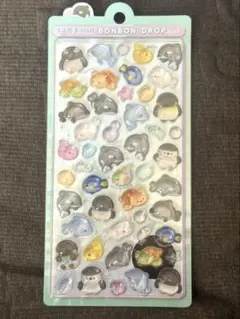 名古屋港水族館限定 ボンボンドロップ シール