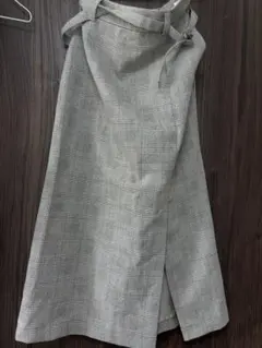 OPAQUE.CLIP チェック柄タイトスカート 38/M