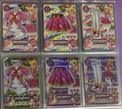 アイカツ ピンクトルテコーデ3枚＋SP3枚セット 星宮いちご