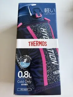 THERMOS 0.8L 保冷専用水筒 ワンタッチオープン ネイビーピンク