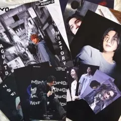 BTS SUGA ユンギ 2026センイルカフェフォトブック&A4ポスターセット