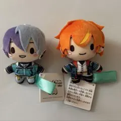 プロジェクトセカイ ふわぷちマスコット 2種セット 青柳冬弥 東雲彰人
