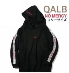 QALB NO MERCY ブラック フリーサイズ パーカー