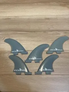 FCS II Performer パフォーマー　フィン 5枚セット グリーン